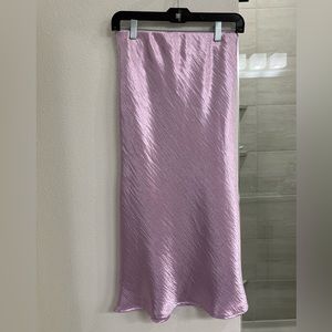 Adrienne Pink Midi Skirt